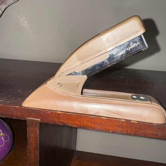 Swingline 77 S Stapler 6" Desk Top Office 2-Tone Brown Vintage USA. Home Office - Picture 5 of 10